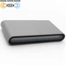 Φωτιστικό Απλίκα LED 12W 230V 600Lm CCT Αλουμινίου Γκρι IP54 3-89126